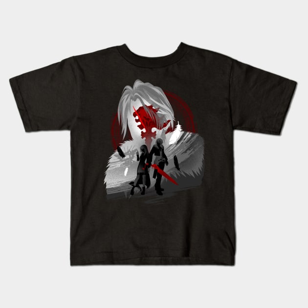 Squall and Rinoa Kids T-Shirt by SourKrispop